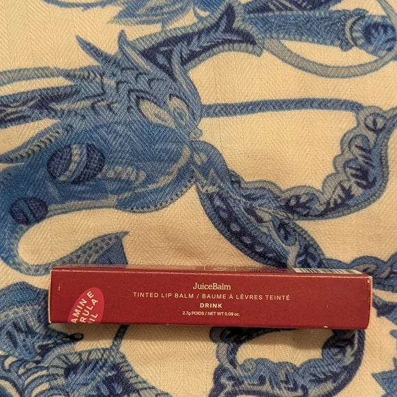 Tower 28 Beauty JuiceBalm Vegan Tinted Lip Balm In Shade Drink - New In Box - Picture 8 of 12